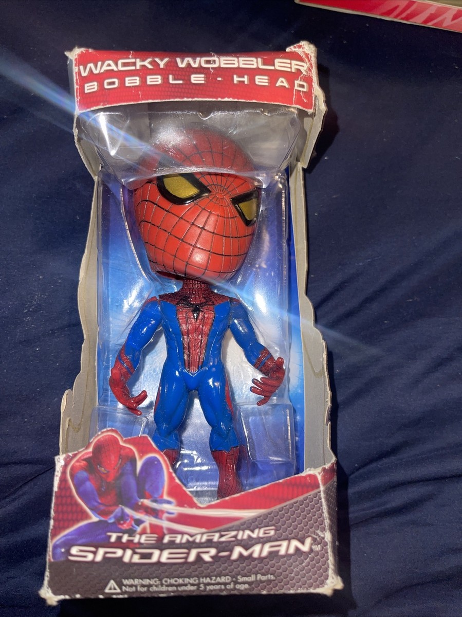 Wacky Wobbler スパイダーマン ボブルヘッド Funko Wacky Wobbler Marvel Amazing SPIDER-MAN Bobble Bad Box