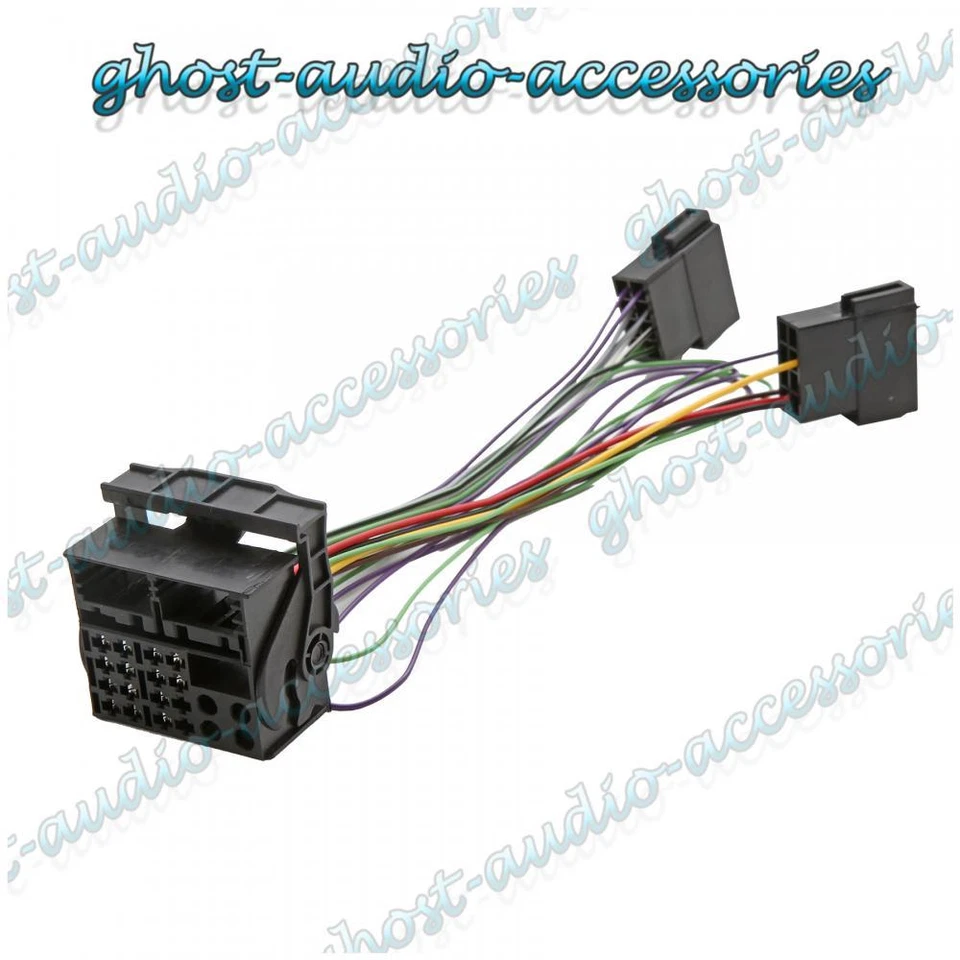 Adaptateur Retro Fit Volkswagen VW RCD300 Câblage ISO Vers Quadlock - Photo 1/1