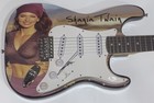 SHANIA TWAIN SIGNED CUSTOM ELECTRIC GUITAR COUNTRY LEGEND JSA COA — photo 2