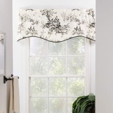 Bouvier Black Winston Valance - Toile
