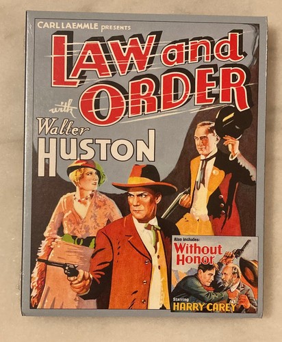 LAW AND ORDER (Blu-ray, 2025) Schuber; mit 2. Film OHNE EHRE; NEU, VERSIEGELT