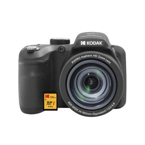 Kodak PIXPRO AZ405 16MP Caméra numérique Astro Zoom SD Ensemble de cartes (noir)