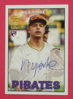 2025 Topps Archives Nick Yorke '67 Topps Fan Favorites Autographs #67FFANY