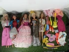Vintage Barbie Doll Lot of 5 w/ Outfits Accessories Mattel 1980s–90s Collector