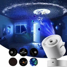 6 in 1 Projector Star Night Light Planetarium 1:1 Galaxy Projector Starry NEW