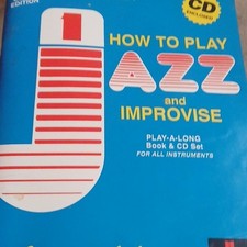 Jamey Aebersold How to Play Jazz and Improvise Workbook & CD for All Instruments