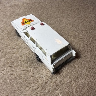 Vintage 1971 Matchbox Mercury Police Car #55 Station Wagon