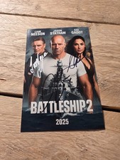 BATTLESHIP 2 CAST (STATHAM/GADOT) - signed Fo...