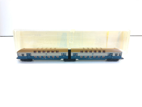 Minitrix Spur N 13390 Doppelstockwagen - DR - in OVP#6935 | Zustand: Gebraucht