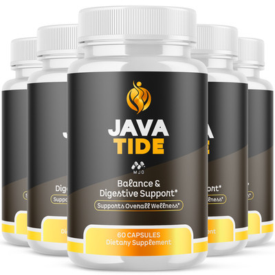 (5 Pack) Javatide Advanced Weight Management Health Formula Java Tide 300 Caps