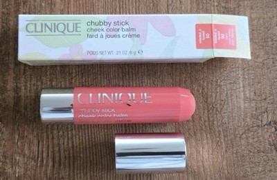 Clinique 05 PLENTY O' PAPAYA Chubby Stick Cheek Colour Balm Rouge 6g OVP