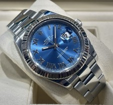 Rolex Datejust II - Azzuro - Stainless Steel Model 116334 - Box & Papers