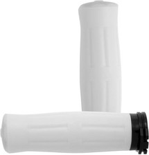 Avon Grips OLD-69-WHITE Old School Grip - H-D with Throttle Slide - Coke...