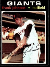 1971 Topps Frank Johnson VG+ San Francisco Giants #128