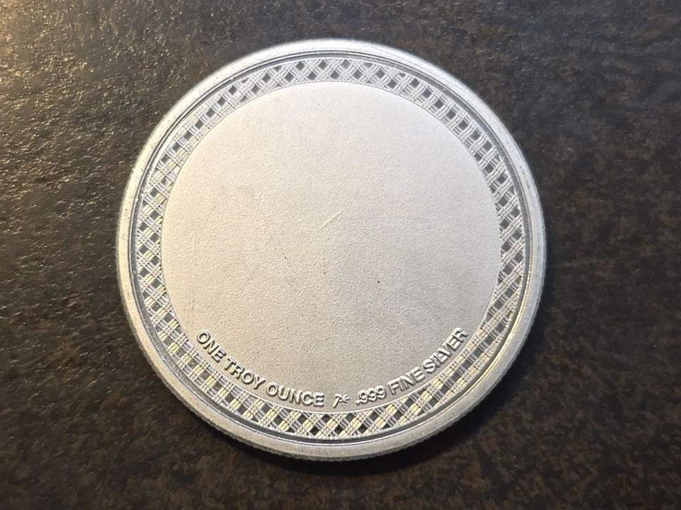 Lord's Prayer Religous Church 1 oz .999 Fine Silver Round Coin - Image 2 of 2