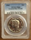 1964 Accented Hair Kennedy Half Dollar PCGS PR66 FS-401 Bu Super Gem