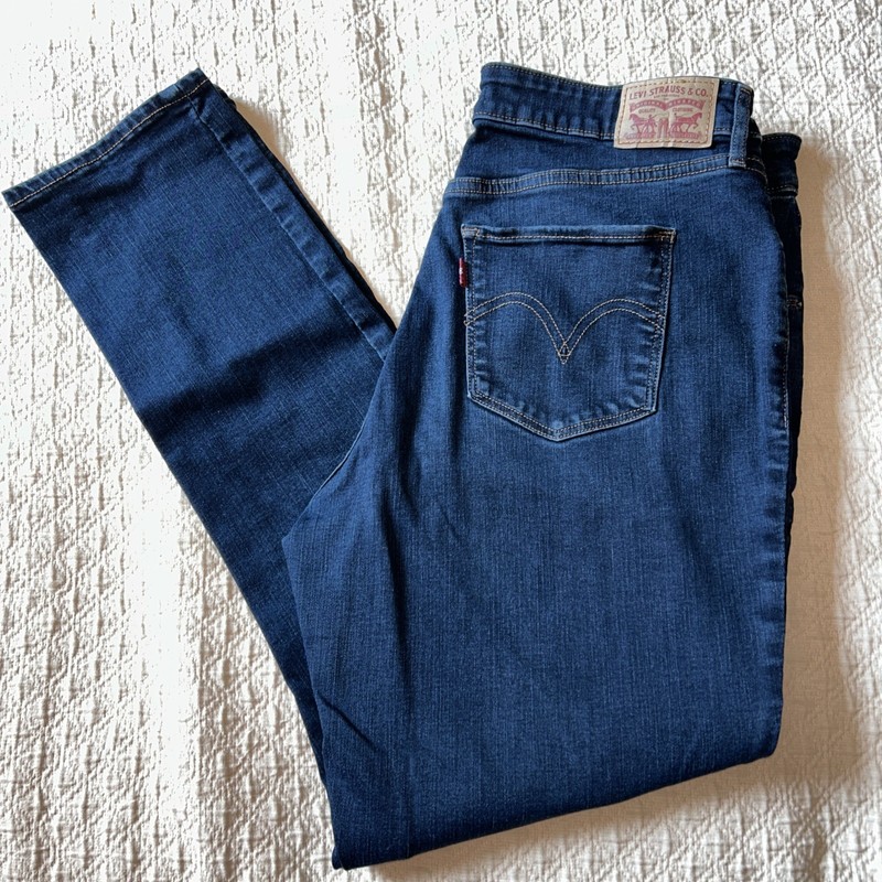 Levi’s Jeans Women’s 16M Classic Mid Rise Skinny Dark Wash