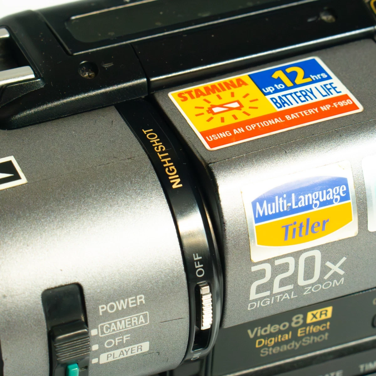 Videocámara Sony CCD-TR730E Video8 XR PAL - Probada funcionando - Kit completo