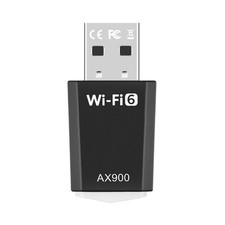 1PC Driver-free WiFi 6 USB Receiver 900Mbps 2.4/5Ghz For Win 7/10/11 For Kirin