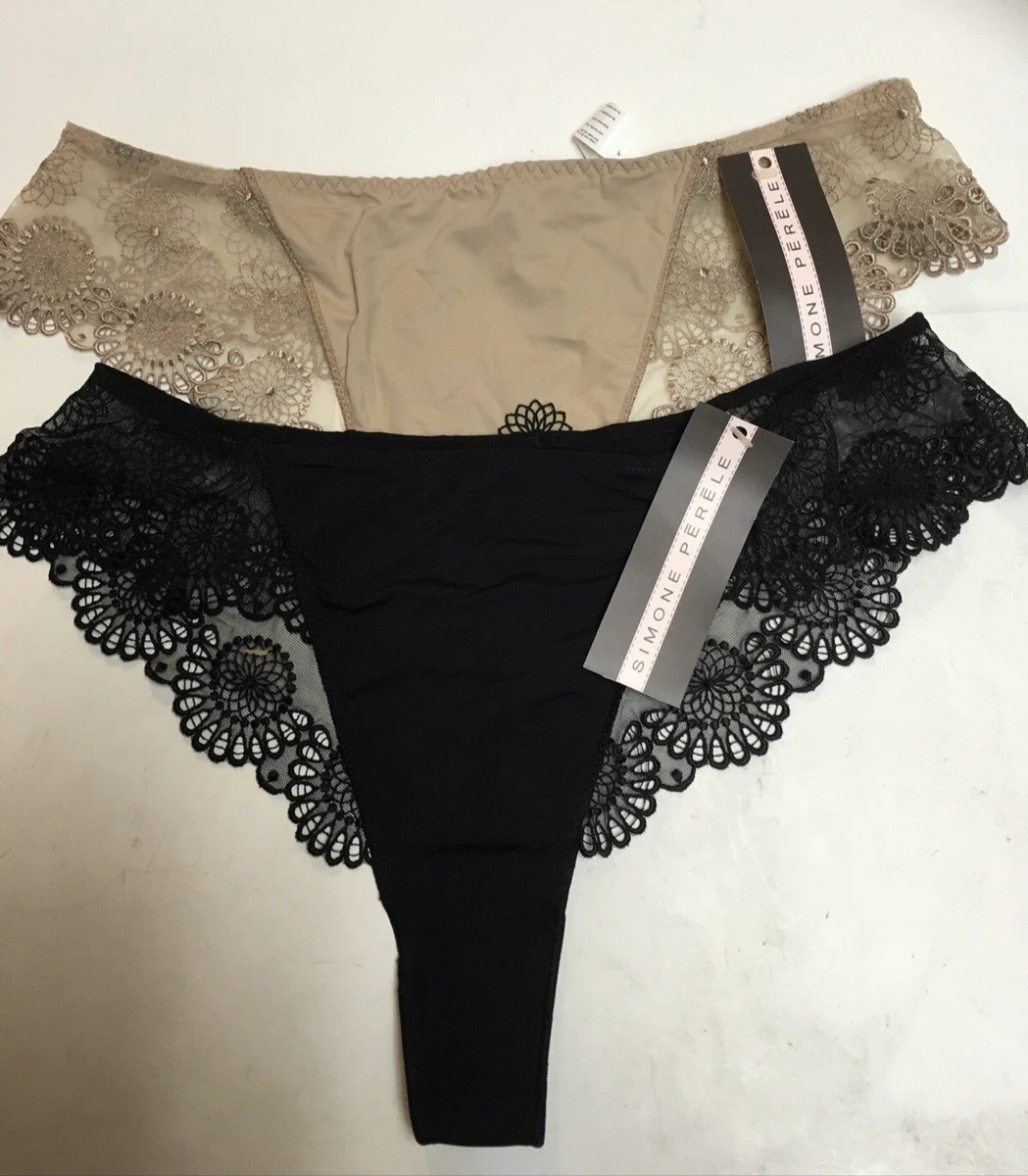 String Simone Pérèle Taille 4 (42/44) - Collection Florence - Réf. 124700 - Lie De Vin