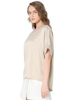 Vero Moda O-Neck Top Vmmerle 2/4, GrößE M, Schwarz, Baumwolle, Modell GA Noos