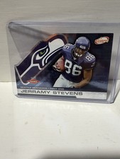 pacific atomic 2002 jerramy stevens card 170 rookie seattle seahawks football