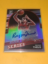 BULLS REGGIE THEUS 2021-22 DONRUSS OPTIC SIGNATURE SERIES SILVER PRIZM #SS-RTH