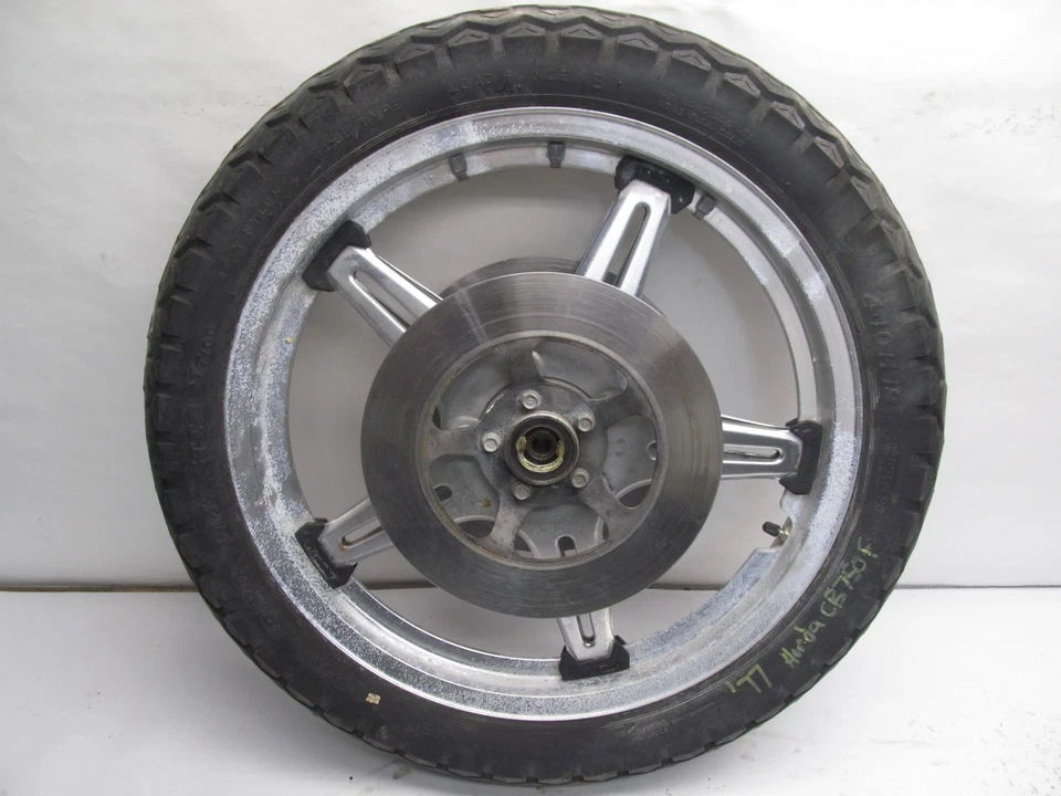 Honda CB750 F 1977 Super Sport rueda delantera Foto 3 de 4