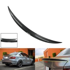 Carbon Fiber Look Heckspoiler Spoilerlippe Fl�gel F�r BMW 1er Coupe E82 2007-13