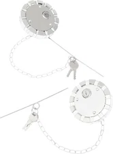 Locking Fuel Cap (2PCS), Compatible with Kenworth Peterbilt Freightliner