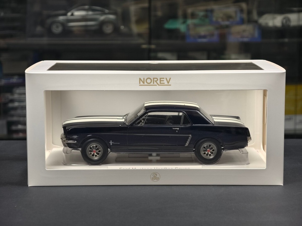 1/18 Scale 1965 Mustang Coupe Diecast Metal Model Car Replica
