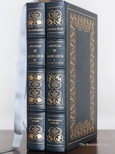 Franklin Library Moby-Dick FINE Melville Leather The Great Books Two Vol. Set