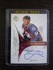 2009-10 SP Authentic Future Watch auto T.J. Galiardi #255 - 305/999