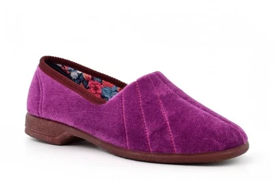 SLEEPERS Womens Slippers Womens Roll Top Slippers Ladies Slip On Slippers Rubber Sole