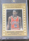 Michael Jordan 1984 USA Olympic Basketball Card! Chicago Bulls