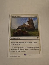 MTG Stony Silence Mystery Booster 2 White Border Rare 