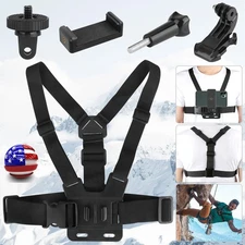 Chest Strap Mount Accessories Adjustable Phone Holder For GoPro Hero 9 8 iPhone