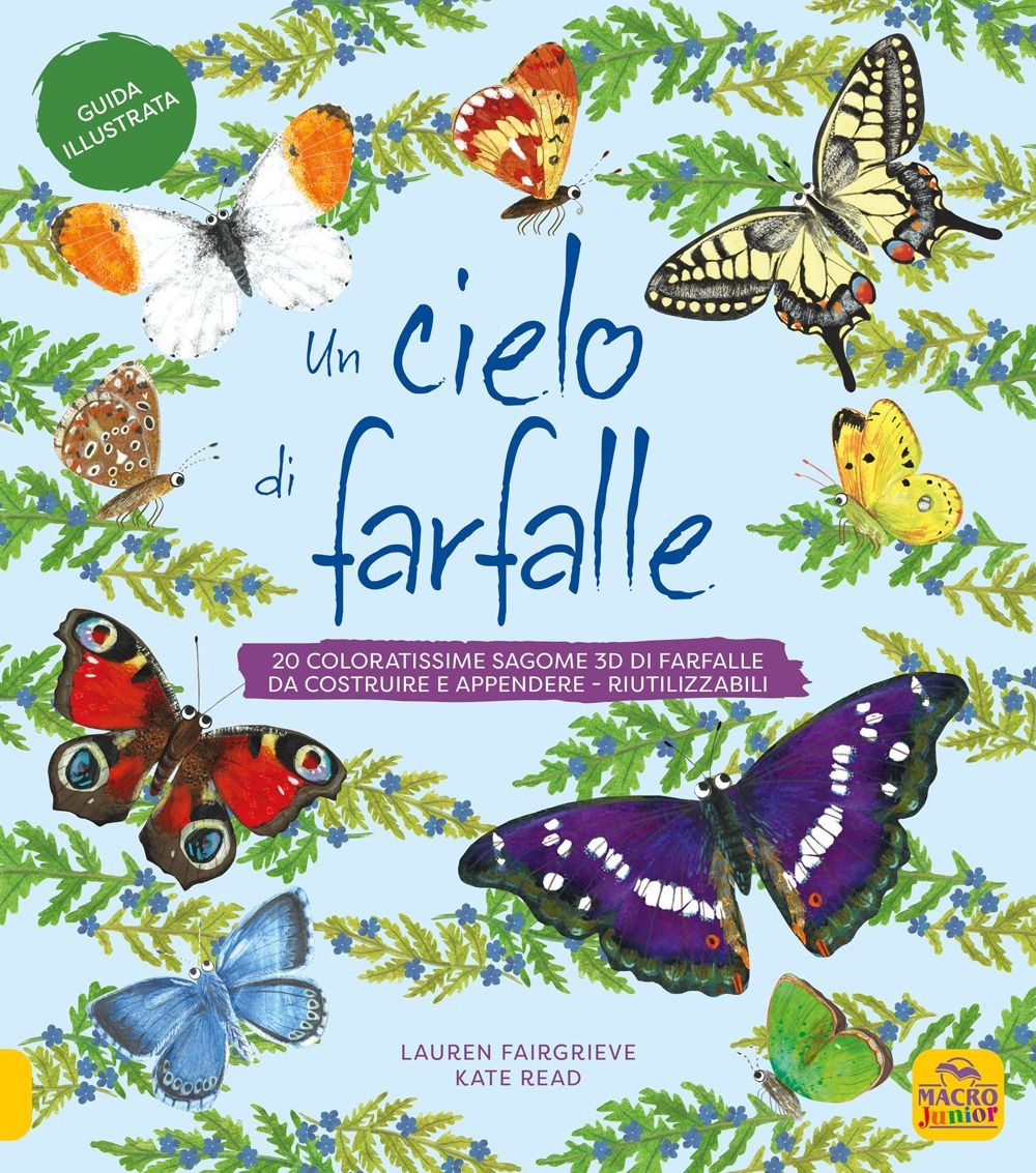 Libri Fairgrieve Lauren / Read Kate - Un Cielo Di Farfalle. 20 Coloratissime Sag