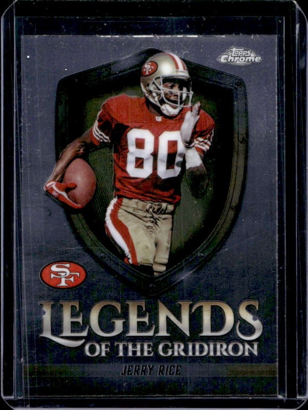 2025 Topps Chrome Jerry Rice Legends of the Gridiron #LOG-21 49ers