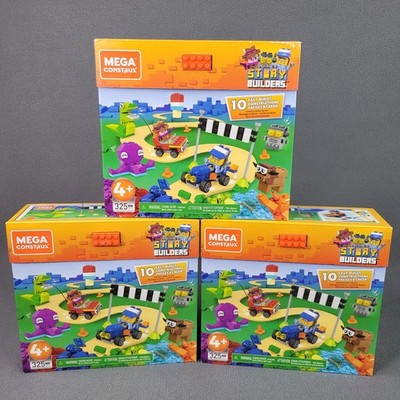Lot of 3 Mega Construx Ultimate Story Builders Bulk Construction Set 325 Pieces