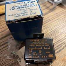 *NOS* Mars Magnetic Line Switching Relay - 3ARR4CA7 - 120V Coil 18A Made in USA