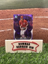 2023 Bowman Chrome Sapphire Prospects Purple Refractor Brady House 05/25