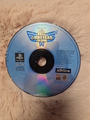  Captain Buzz Lightyear of Star Command - PS1 / PlayStation 1 - NUR CD / DISC...