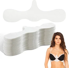 Boyiee Disposable Bra Liners to Absorb Sweat Under Breasts Non Woven Bra... 