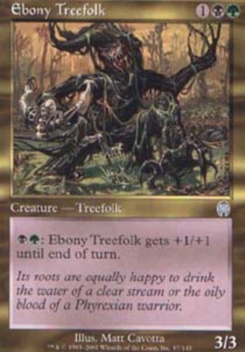 Ebony Treefolk Apocalypse Lightly Played, English