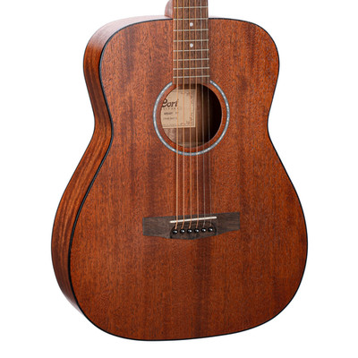 Cort AF510M Folk Acoustic Guitar - Open Pore Mahogany - Open Box
