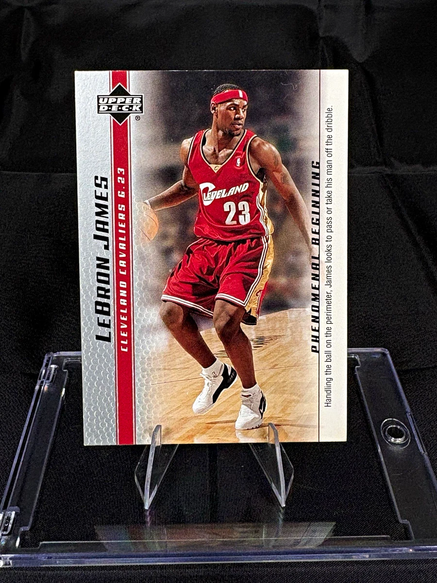 2003-04 Upper Deck Lebron James Phenomenal Beginning Basketball