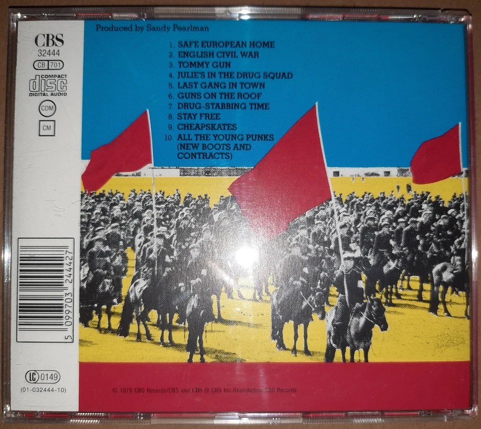 THE CLASH - GIVE 'EM ENOUGH ROPE / CD / 1990 / CBS / 1978 RE-ISSUE - Bild 2 von 3