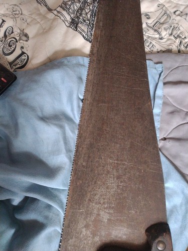 Vintage 28" DISSTON PHILA Crosscut Saw - Picture 4 of 8