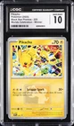 2025 POKEMON BLACK STAR PROMO WORLDS CELEBRATION WINNER #225 PIKACHU CGC 10